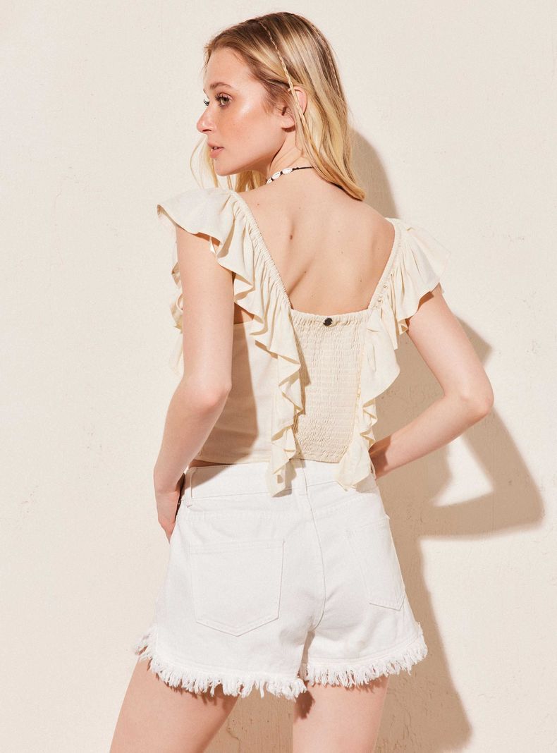 Blusa Espalda Elasticada-1