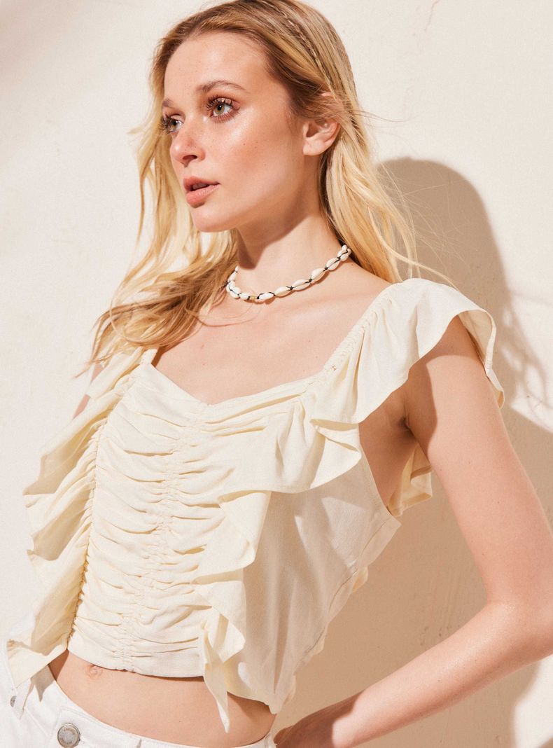 Blusa Espalda Elasticada-2