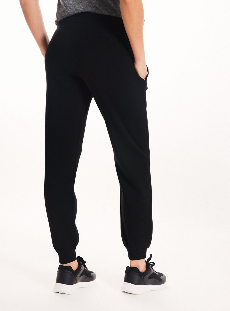 Pantalón Buzo Detalle Pretina con Cinta-1