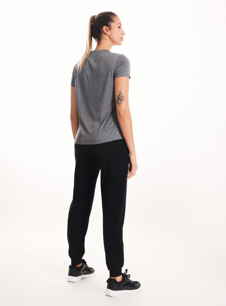 Pantalón Buzo Detalle Pretina con Cinta-5