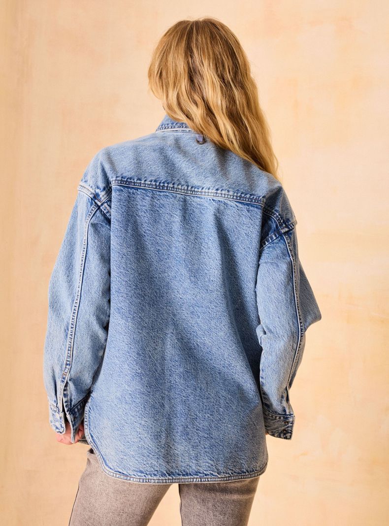 Blusa Denim Sobrecamisa-1
