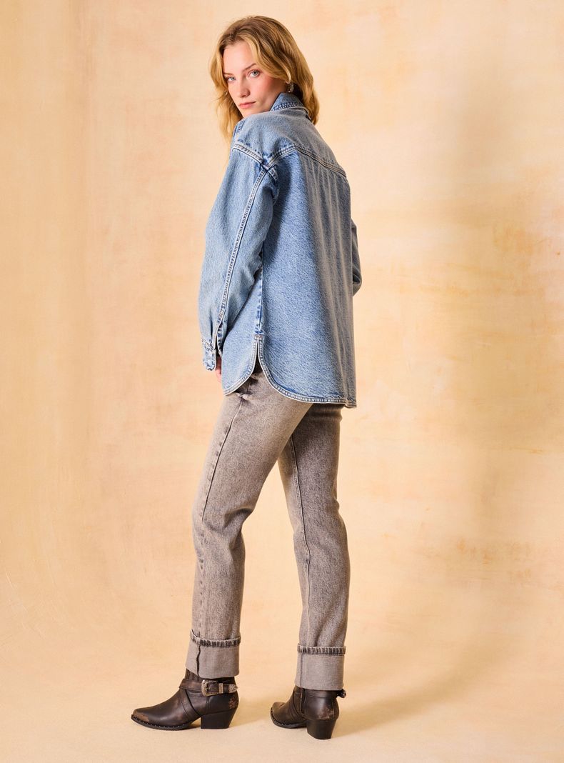 Blusa Denim Sobrecamisa-5