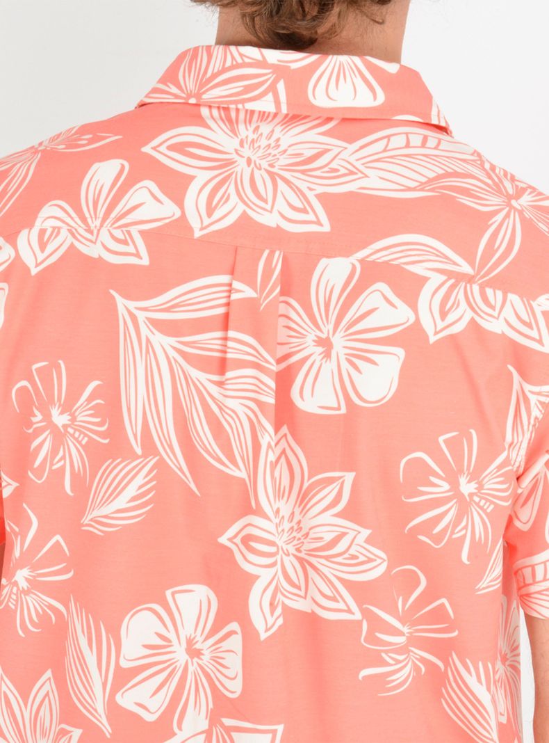 Camisa Print Flores Hawaii-4