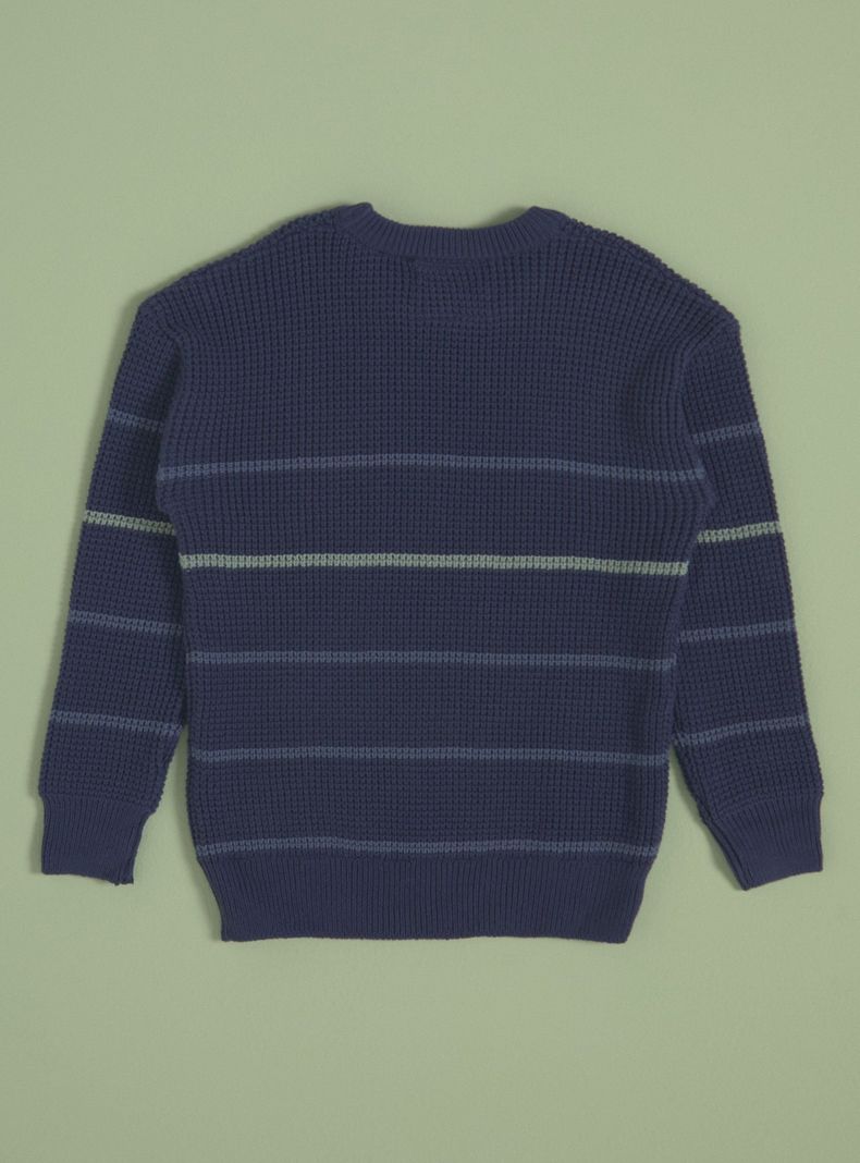Sweater Textura Rayas-3