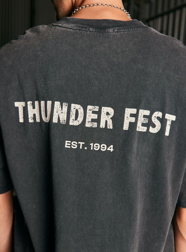 Polera Thunder Fest Print-3