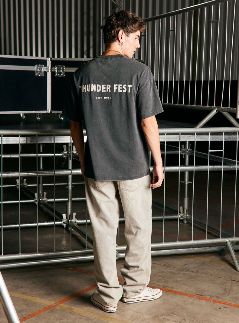 Polera Thunder Fest Print-5