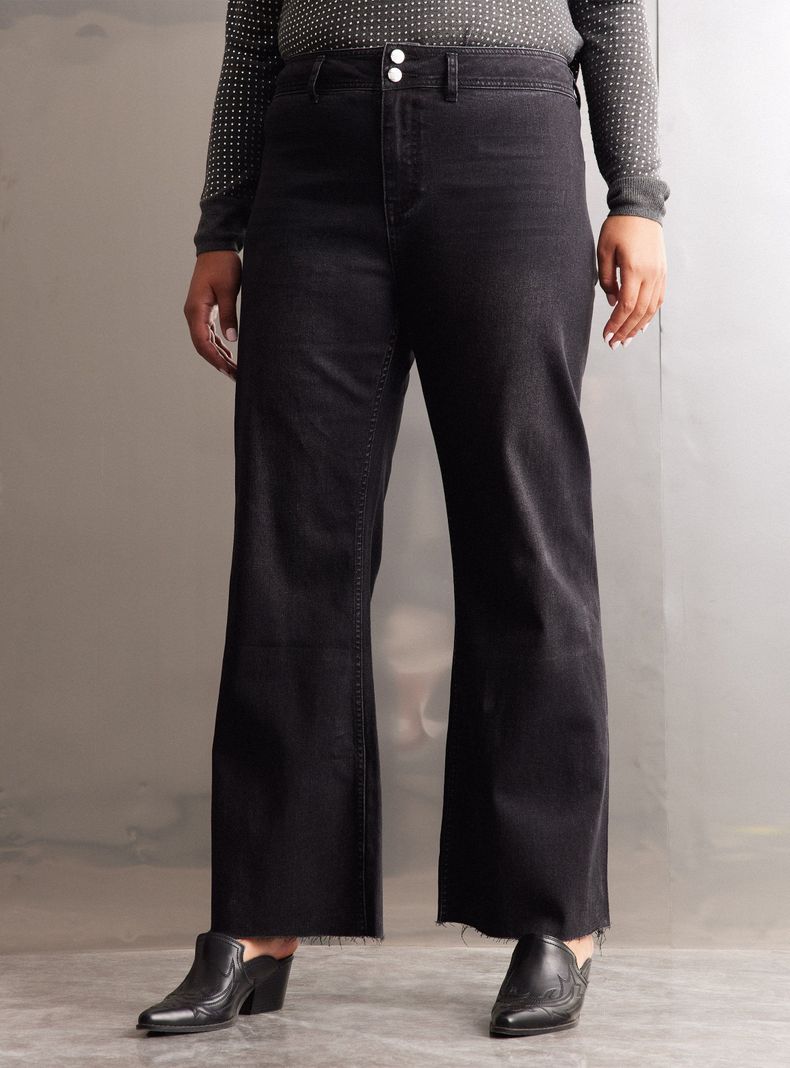Jeans Wide Leg Curvy Fit-0