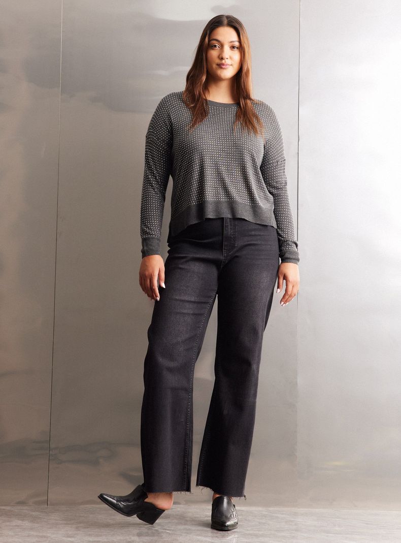 Jeans Wide Leg Curvy Fit-4