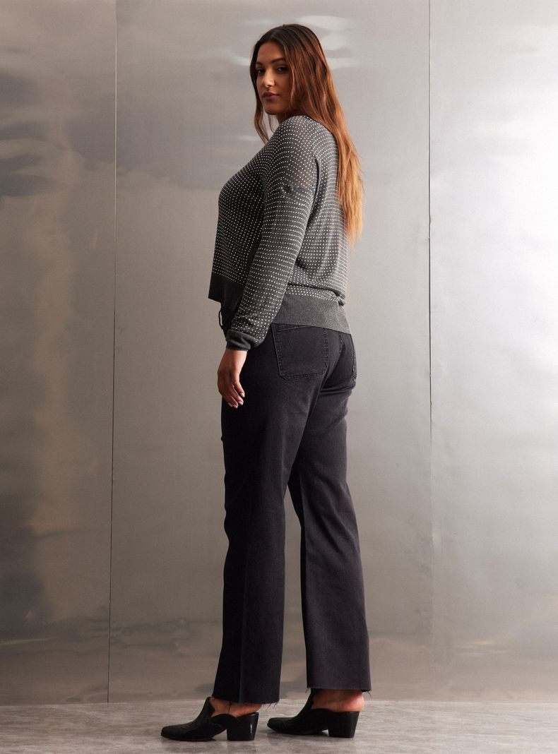 Jeans Wide Leg Curvy Fit-5