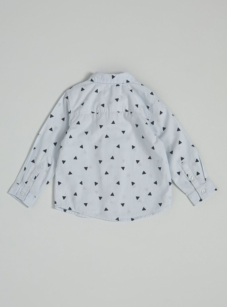 Camisa con Estampado Pequeño-1