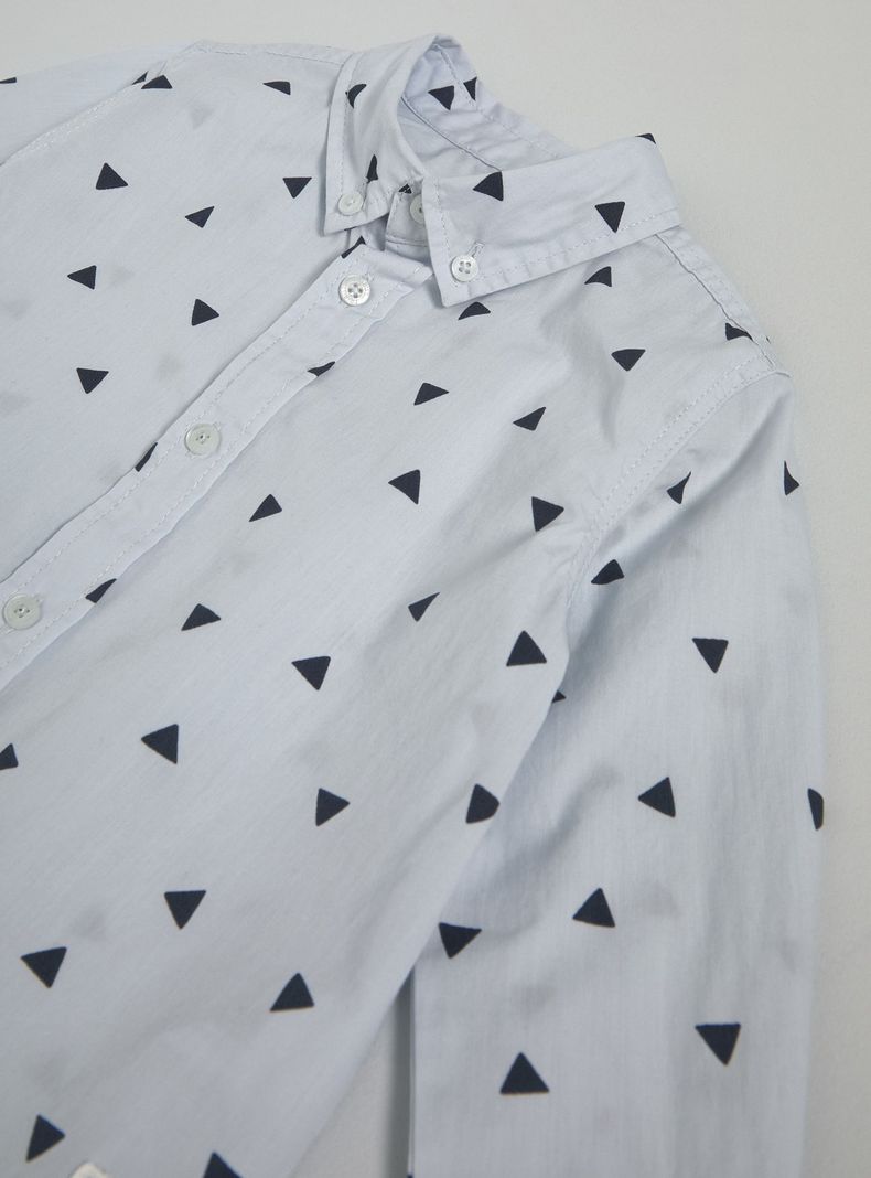 Camisa con Estampado Pequeño-2