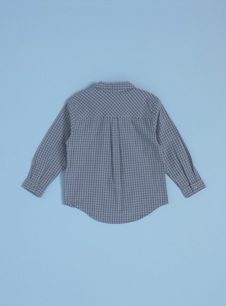 Camisa con Textura y Oversize-1