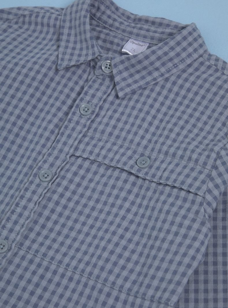 Camisa con Textura y Oversize-2