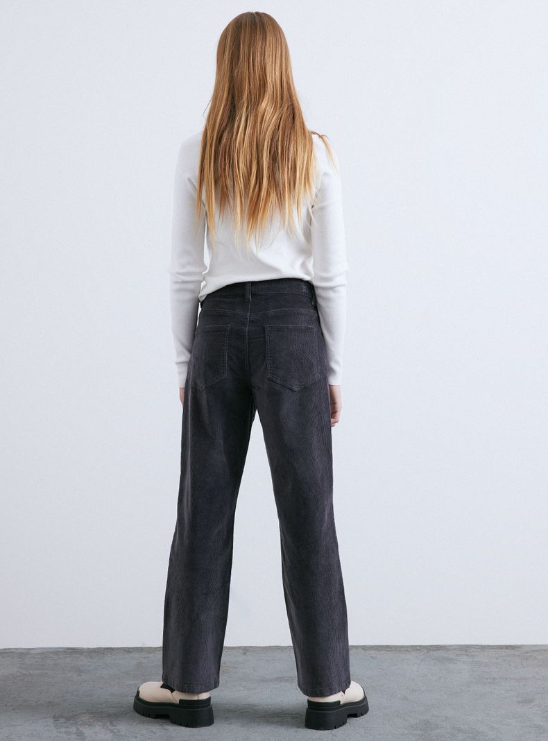 Pantalón Cotelé Recto-5
