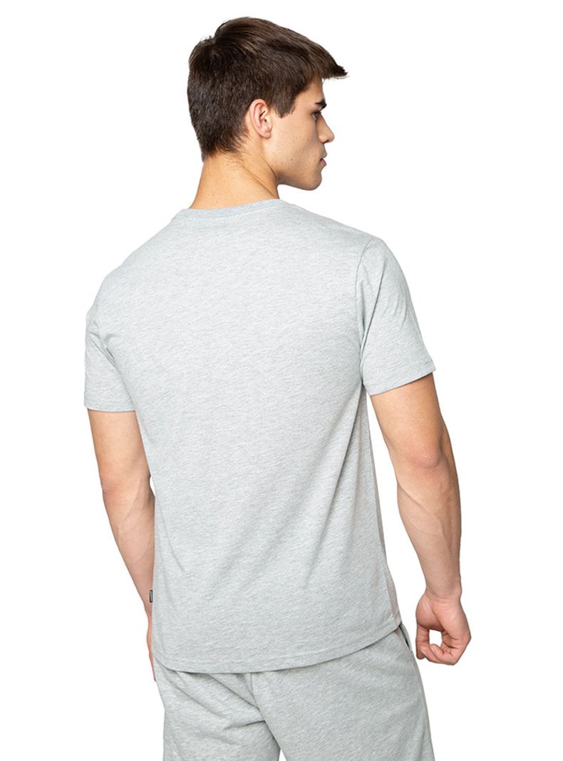 Polera Bassic Logo Estampado Front-1
