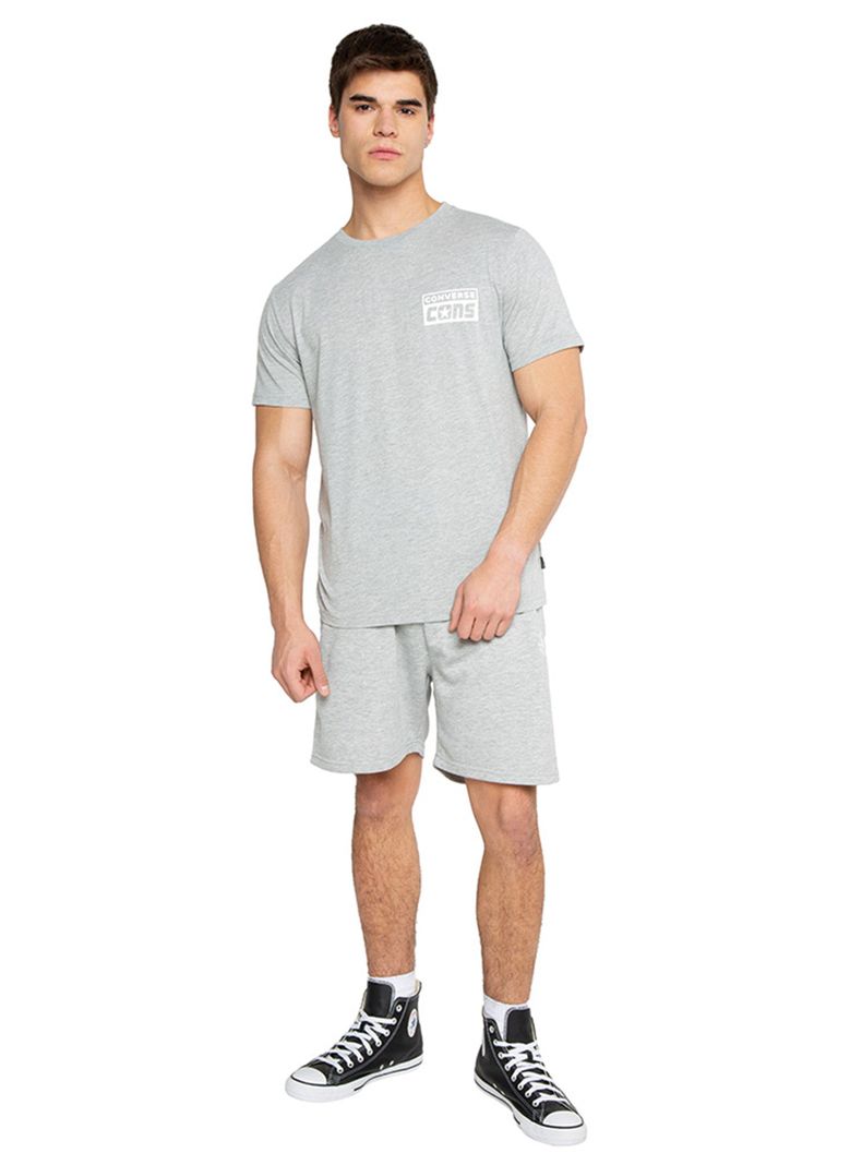 Polera Bassic Logo Estampado Front-3