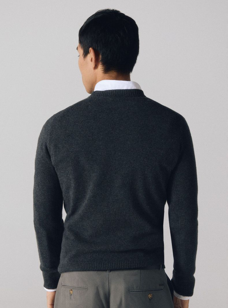 Sweater Lana Lambswool Cuello Redondo-1