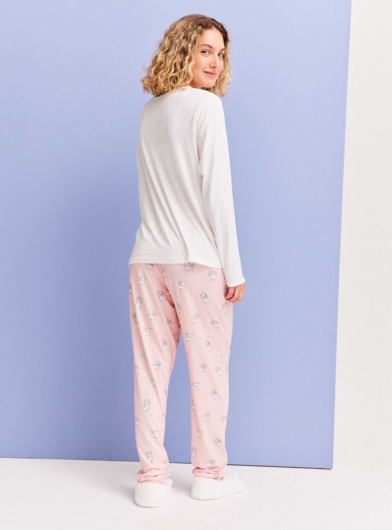 Pijama Largo Disney Marie-5
