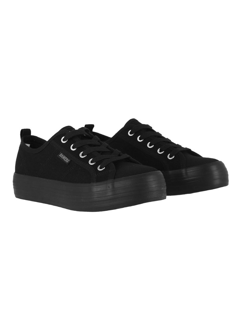 Zapatilla Urbana Plataforma New Canvas Mujer-1