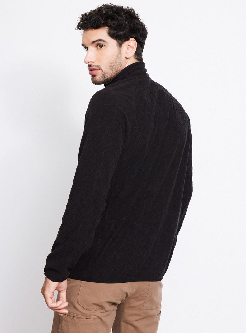 Polerón Micro Fleece Diseño Montañas Polar-1