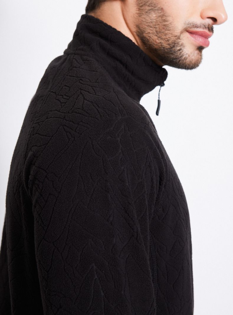 Polerón Micro Fleece Diseño Montañas Polar-3