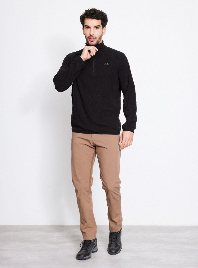 Polerón Micro Fleece Diseño Montañas Polar-4