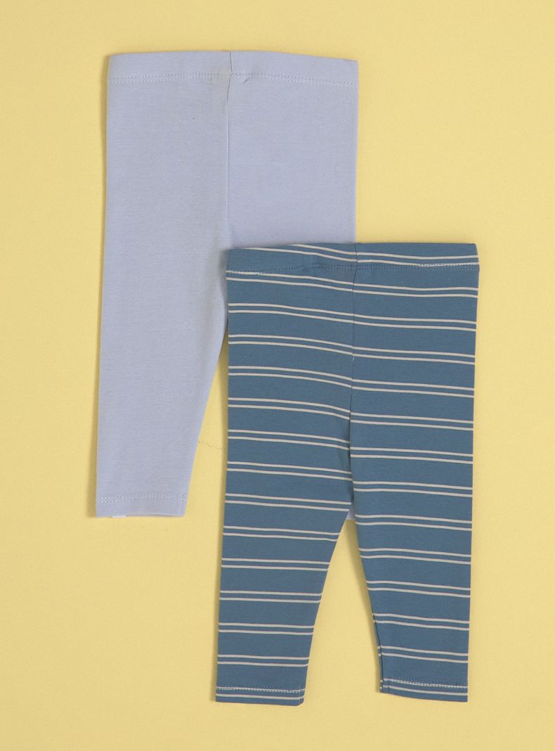 Calza Bipack de Niño con Botón y con Cordón-1