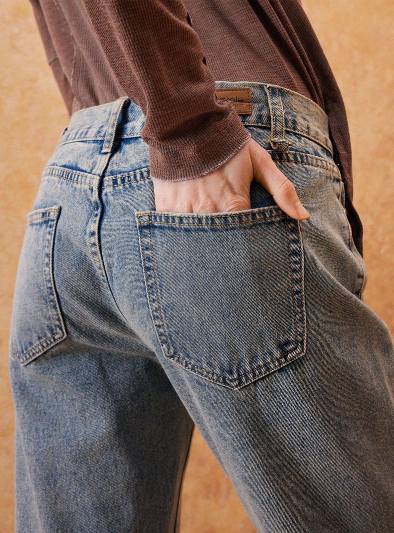 Jeans 5 Bolsillos Rectos-3