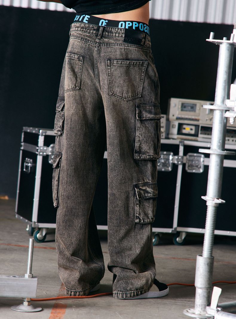 Jeans Cargo Loose Fit-1