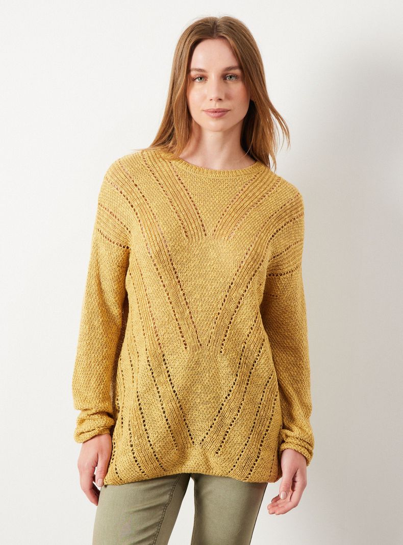 Sweater Lurex Straight Fit-0
