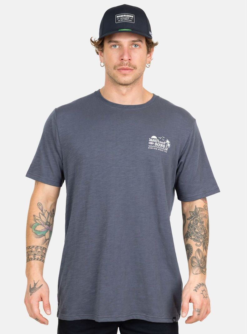Polera Print Back Palm-0