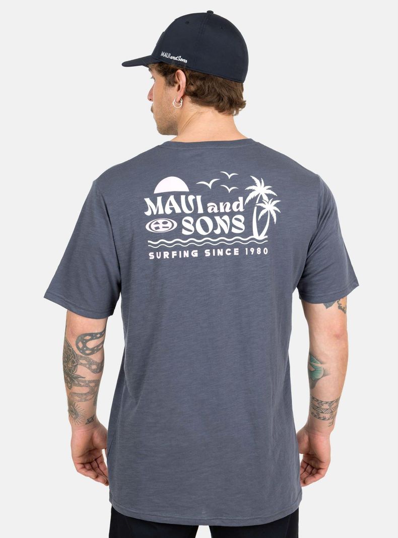 Polera Print Back Palm-1