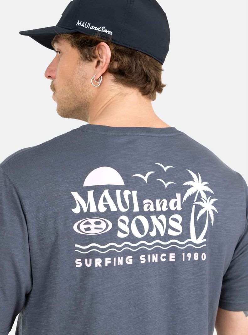 Polera Print Back Palm-2