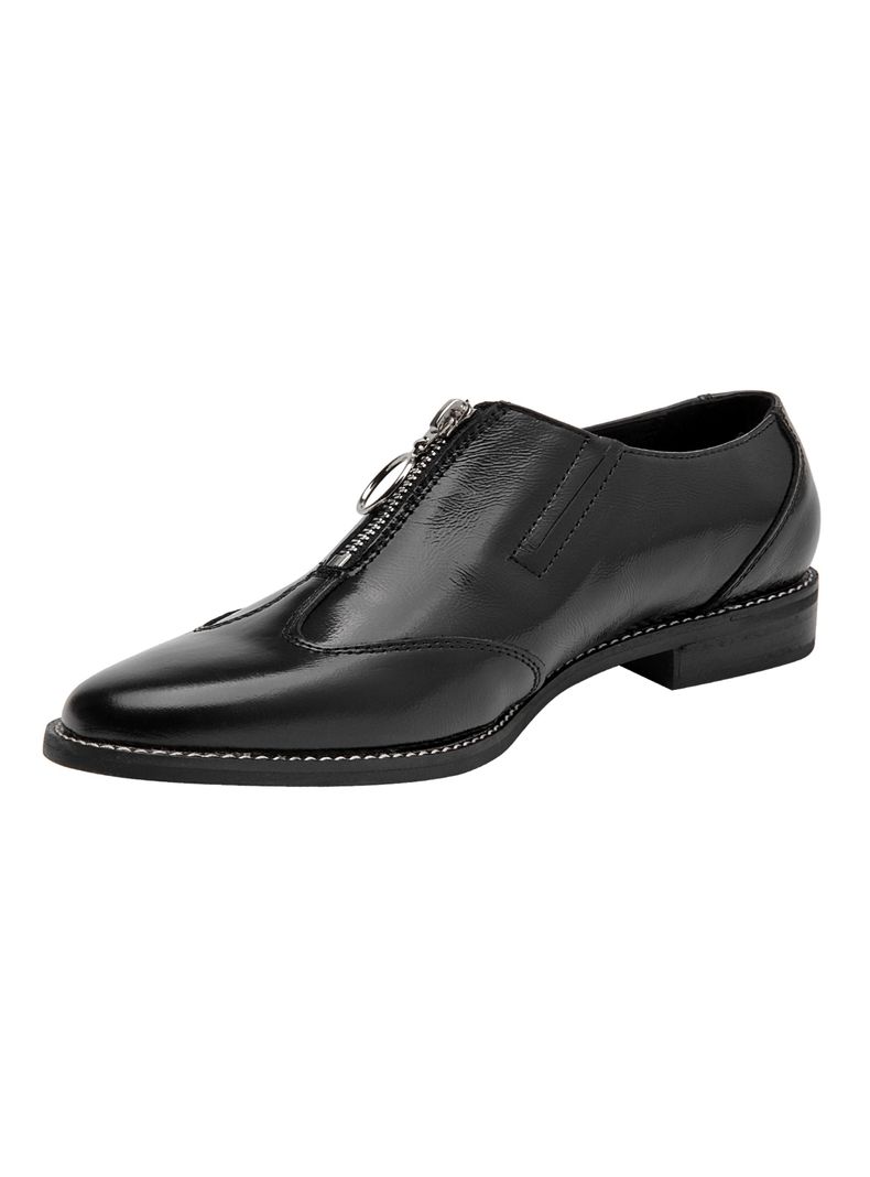 Zapato Casual Punta L258 Cuero Mujer-3