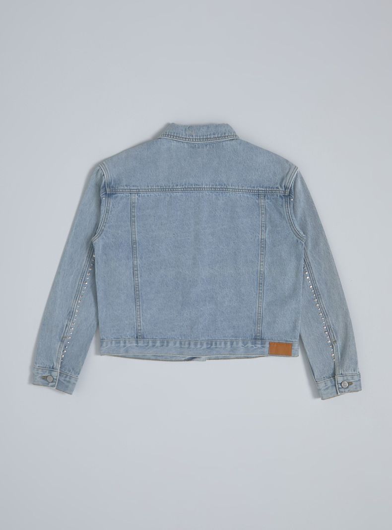 Chaqueta Denim con Tachas-3
