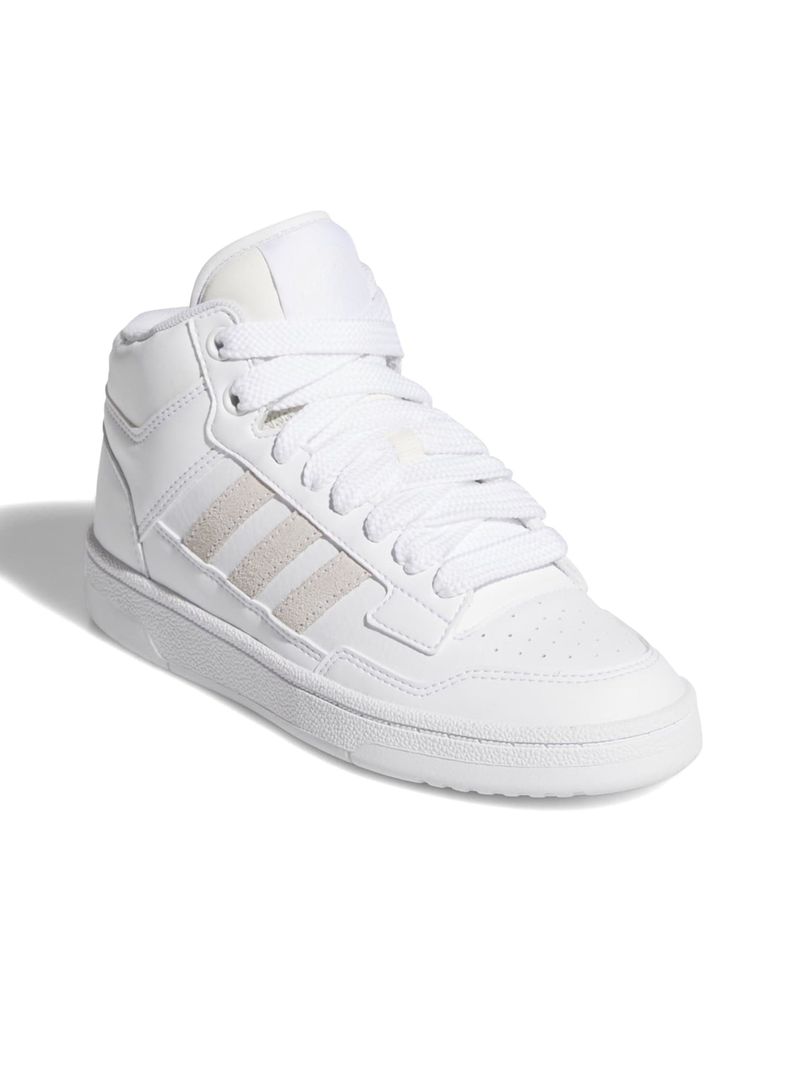 Zapatilla Básquetbol White Hoops 4.0 Cf I Jr. Unisex-1