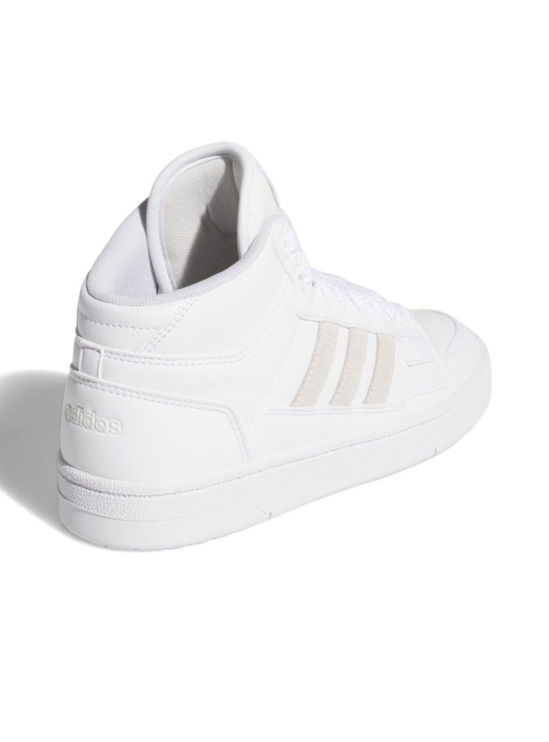 Zapatilla Básquetbol White Hoops 4.0 Cf I Jr. Unisex-3