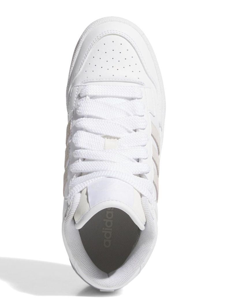 Zapatilla Básquetbol White Hoops 4.0 Cf I Jr. Unisex-4