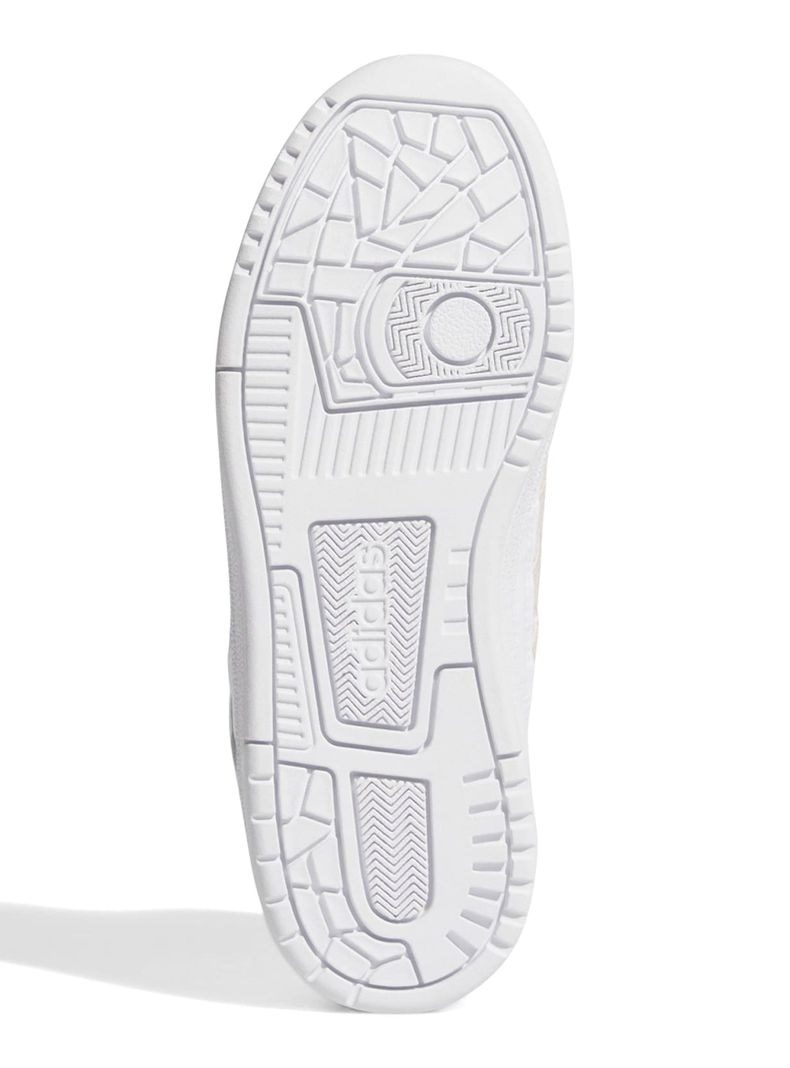 Zapatilla Básquetbol White Hoops 4.0 Cf I Jr. Unisex-5