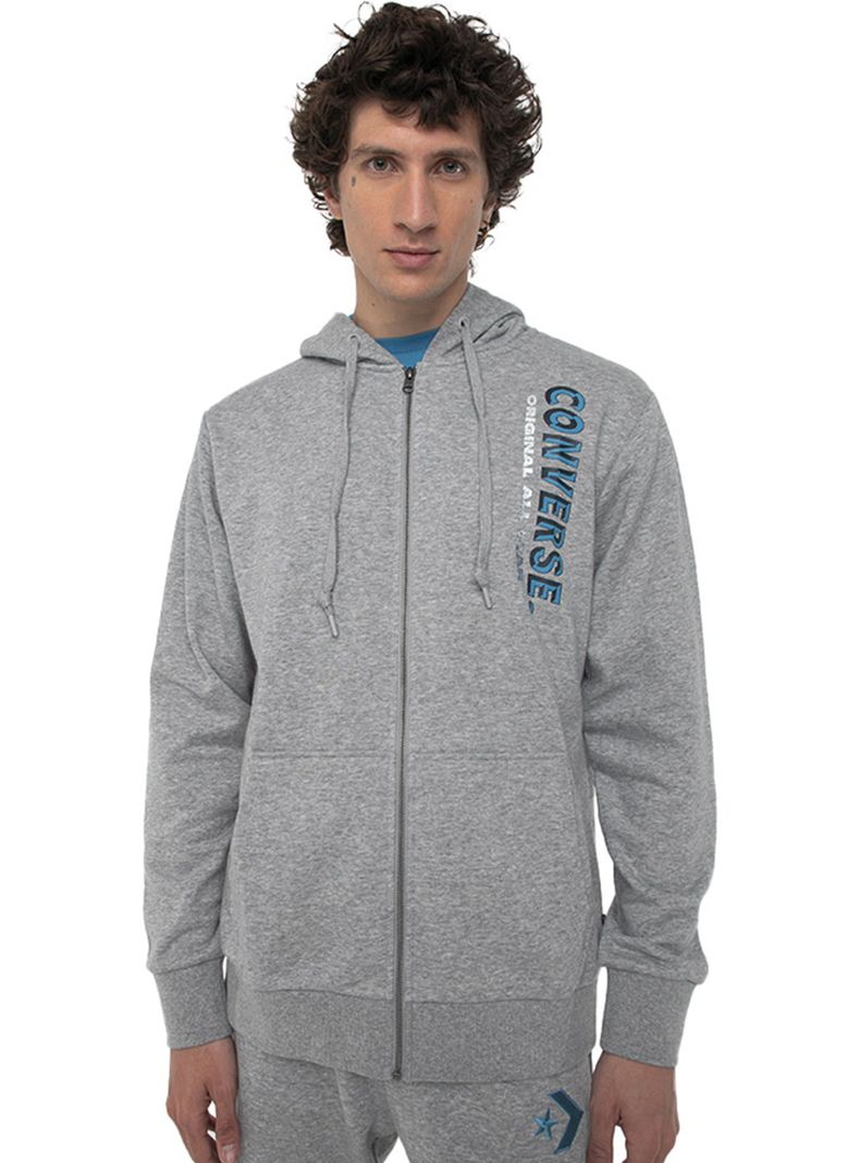 Polerón Canguro Hologram All Star Full Zipper-0