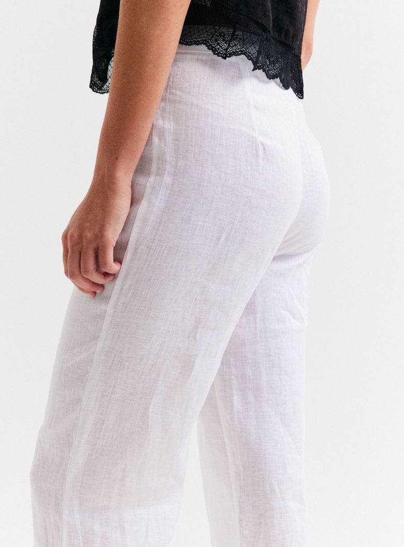 Pantalón Palazzo de Lino-3