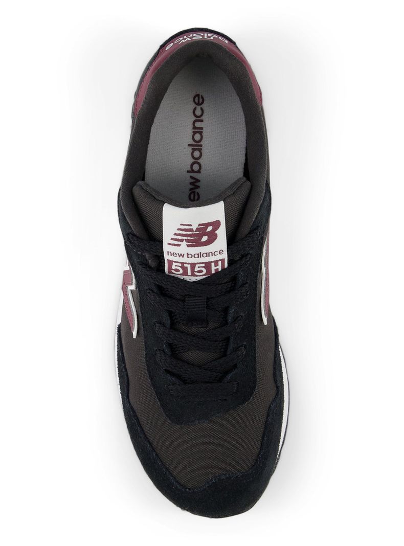 Zapatilla Urbana Black Cuero 515 Mujer-2
