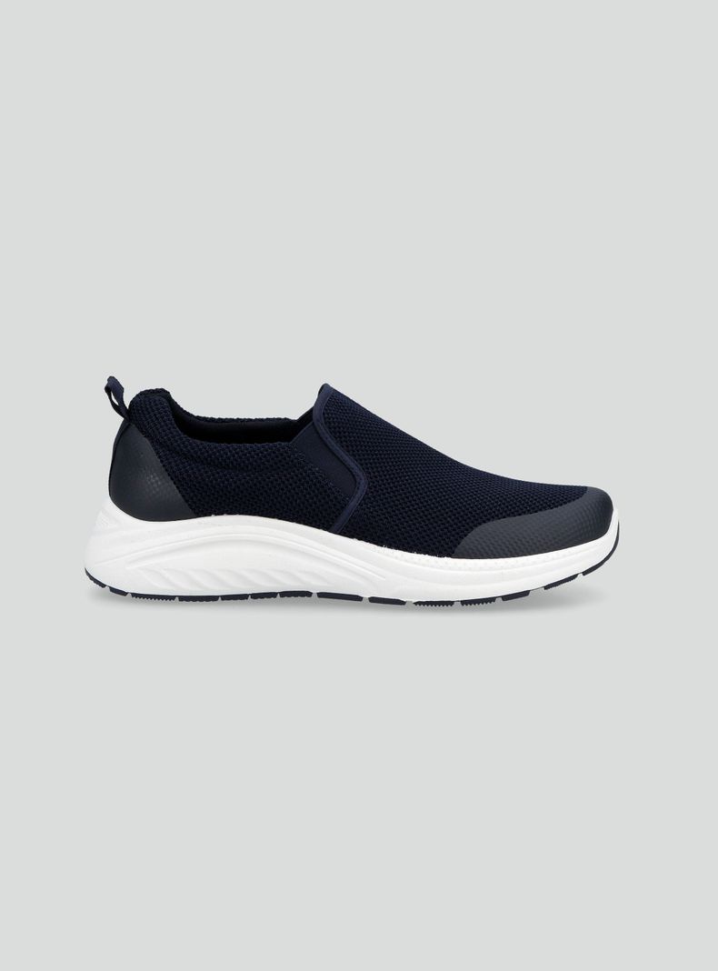 Zapatilla Training Sport Slip On Tejida Hombre-1