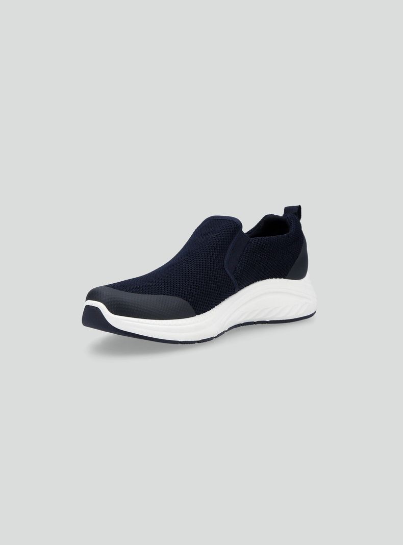 Zapatilla Training Sport Slip On Tejida Hombre-2