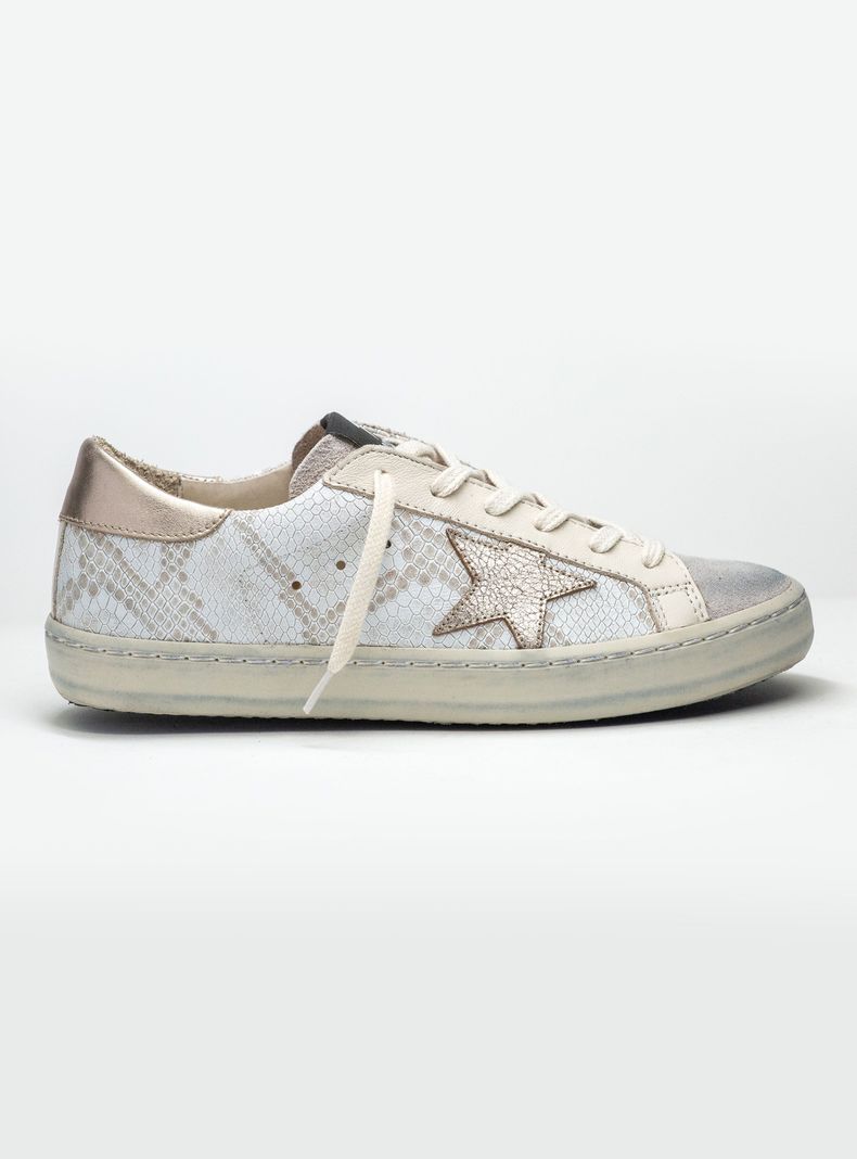 Zapatilla Urbana Mid Cuero Star Mujer-0