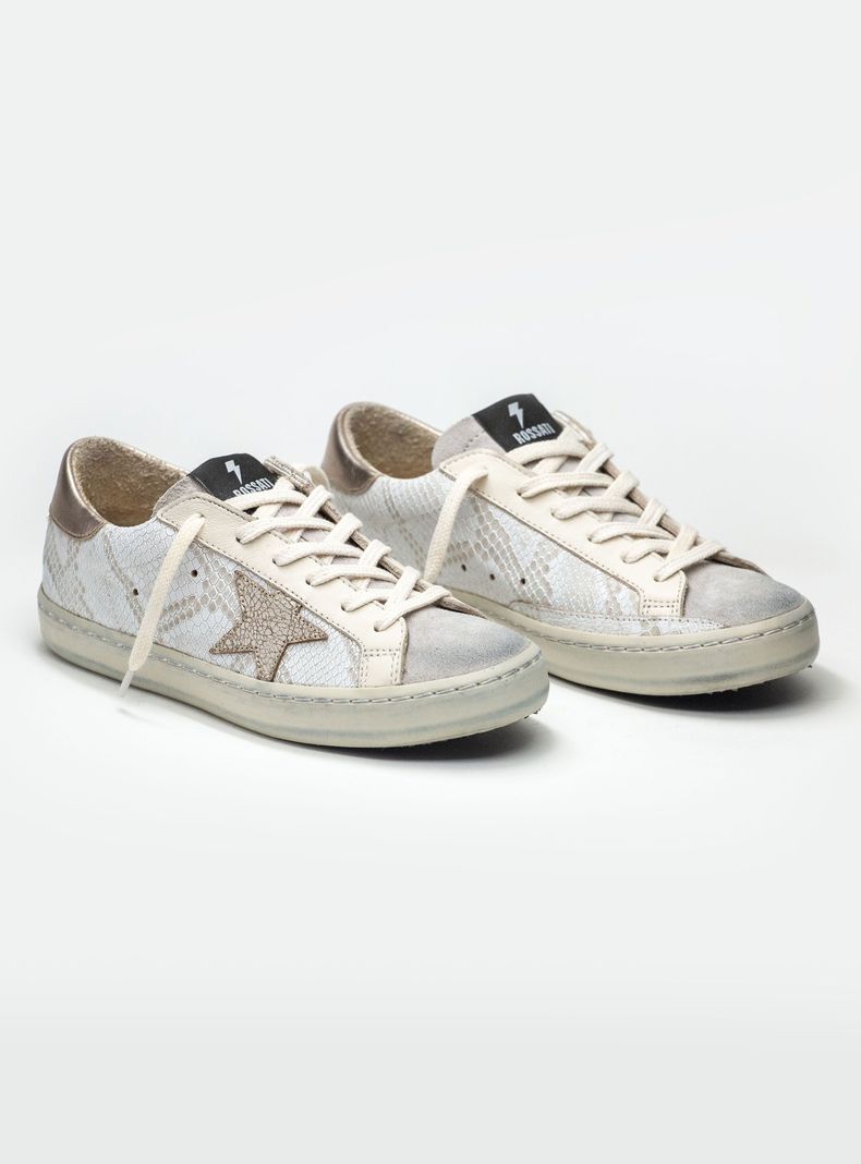 Zapatilla Urbana Mid Cuero Star Mujer-1