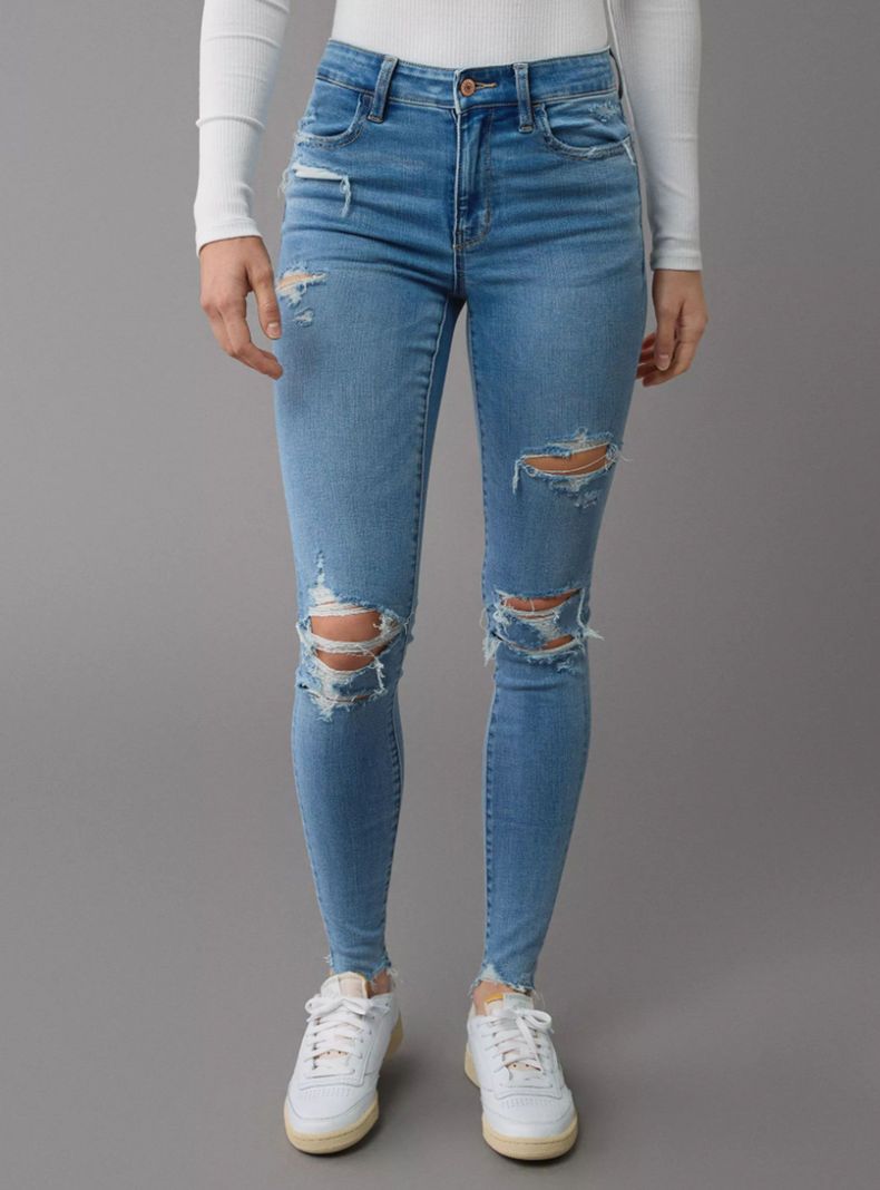 Jeans Ae Next Level Jegging Roturas-0
