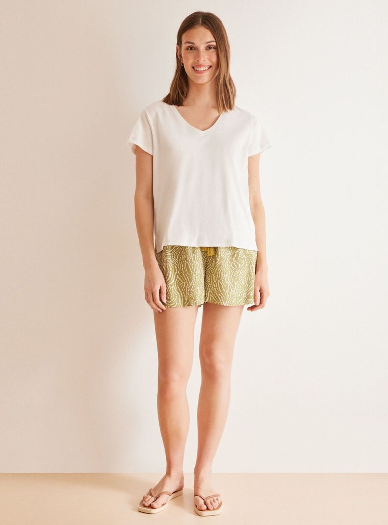 Polera Algodón Flamé Minimalista-3