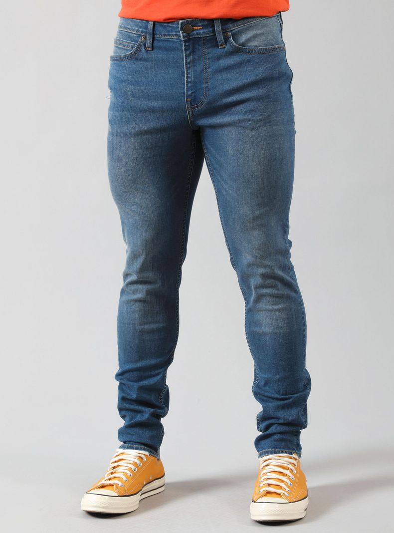 Jeans Skinny Algodón-0