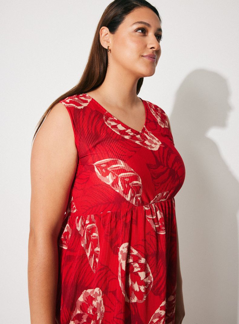 Vestido Tela Texturada-2